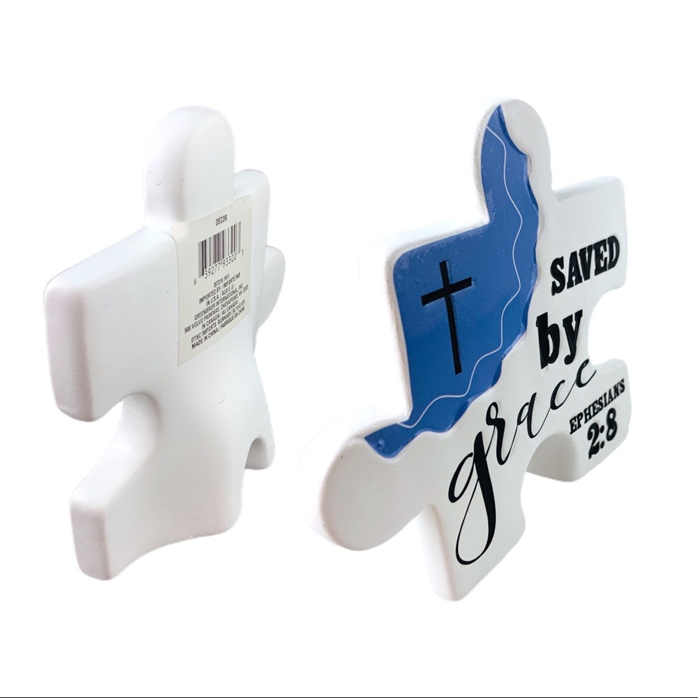 INSPIRATIONAL CERAMIC PUZZLE PIECE 🆕 - Picture 2 of 4